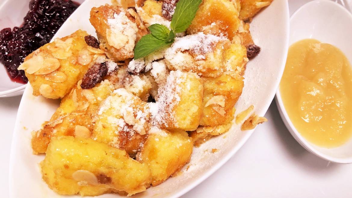 Karamellisierter Kaiserschmarrn