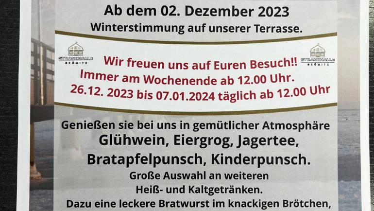 Winterzauber auf unserer Palmenterrasse