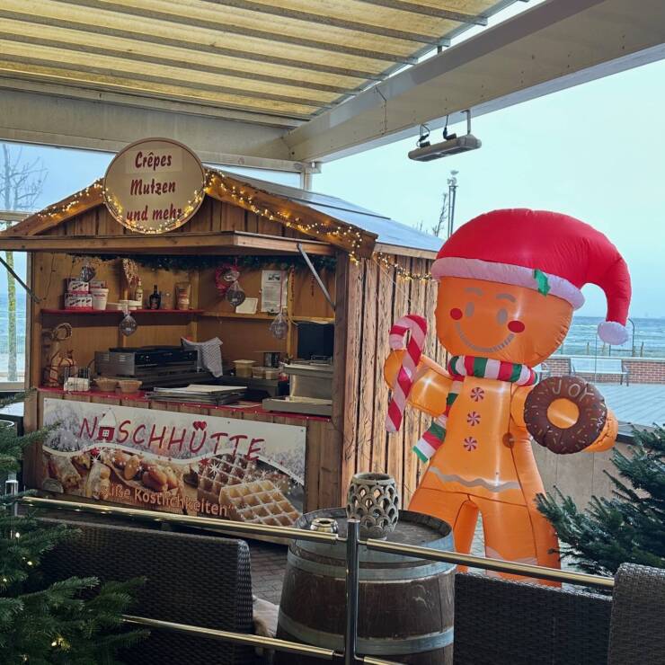 Winterzauber auf der Palmenterrasse